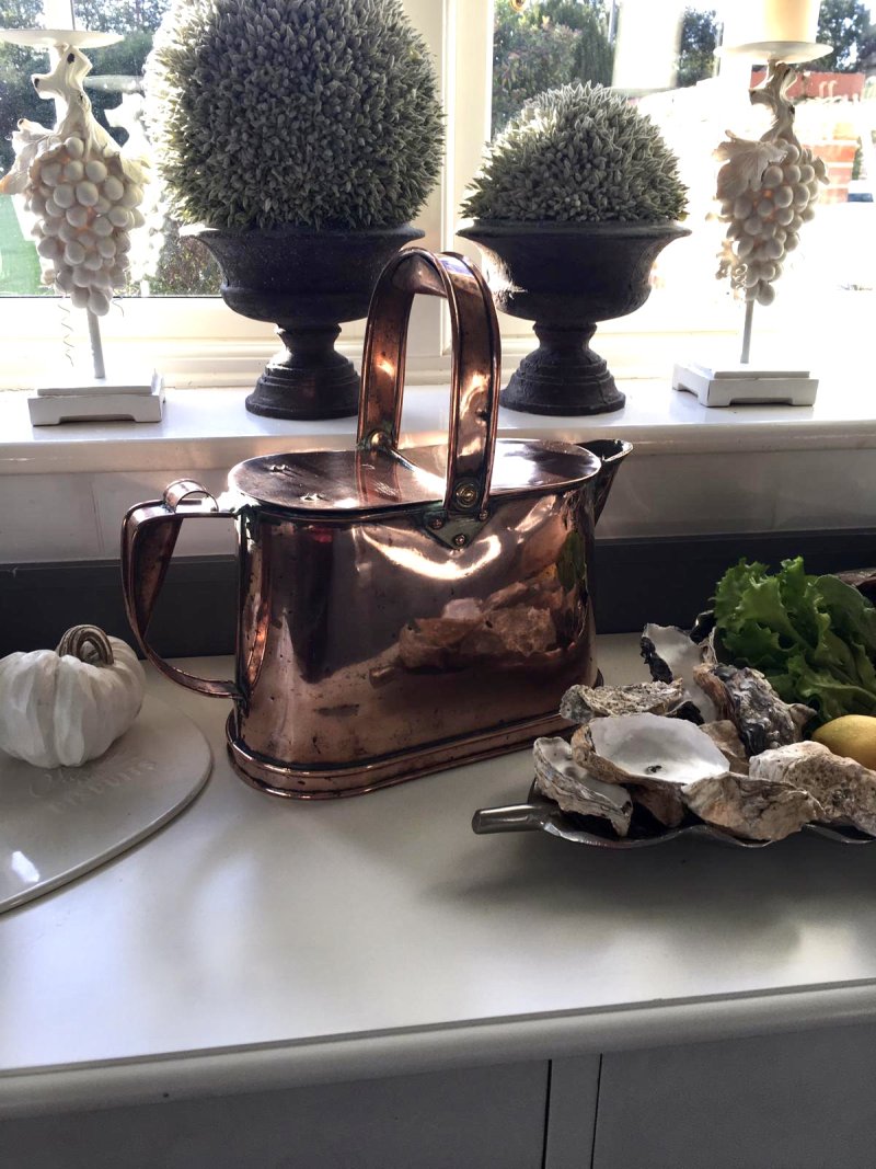 Quality Antique Victorian Copper Watering Can - Image 2